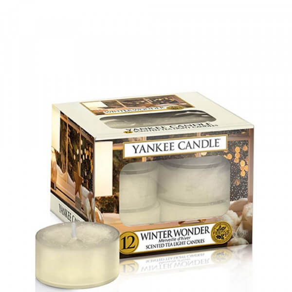 Winter Wonder 12 St. Teelichter Kerzen von Yankee Candle
