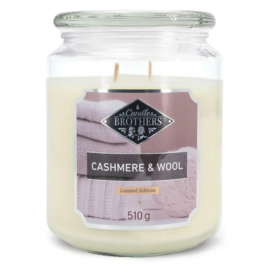 Cashmere & Wool 510g Candle Brothers Duftkerze