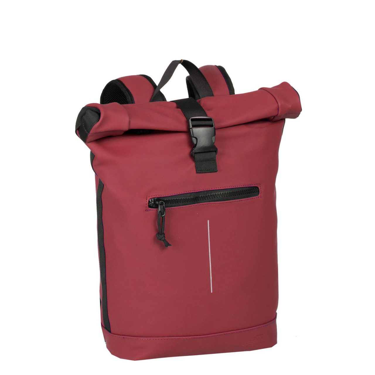 Mart - New York Rolltop Rucksack burgund