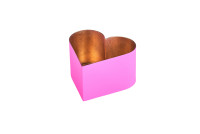 Madras Windlicht S Herz Pink