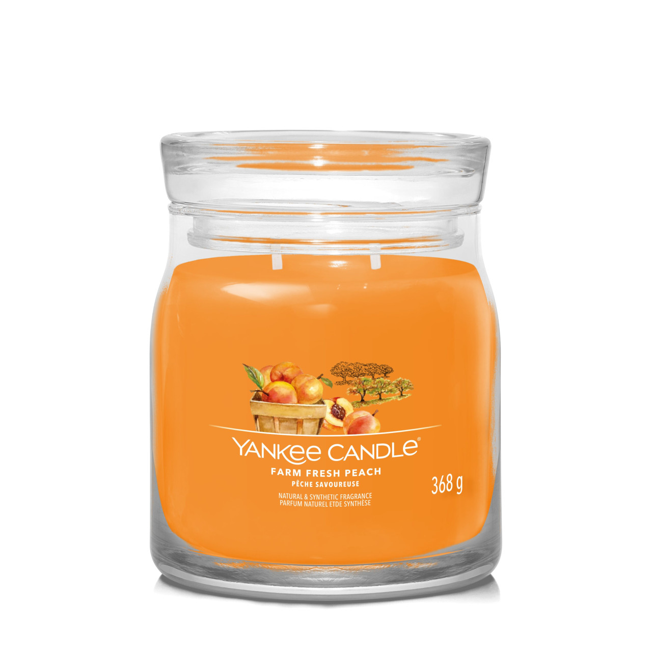 Candela Yankee Candle Farm Fresh Peach - Grande Vaso Da 623gr - Foto 4