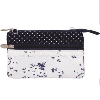 Patchwork Multifunktions-Tasche 076 nature blue