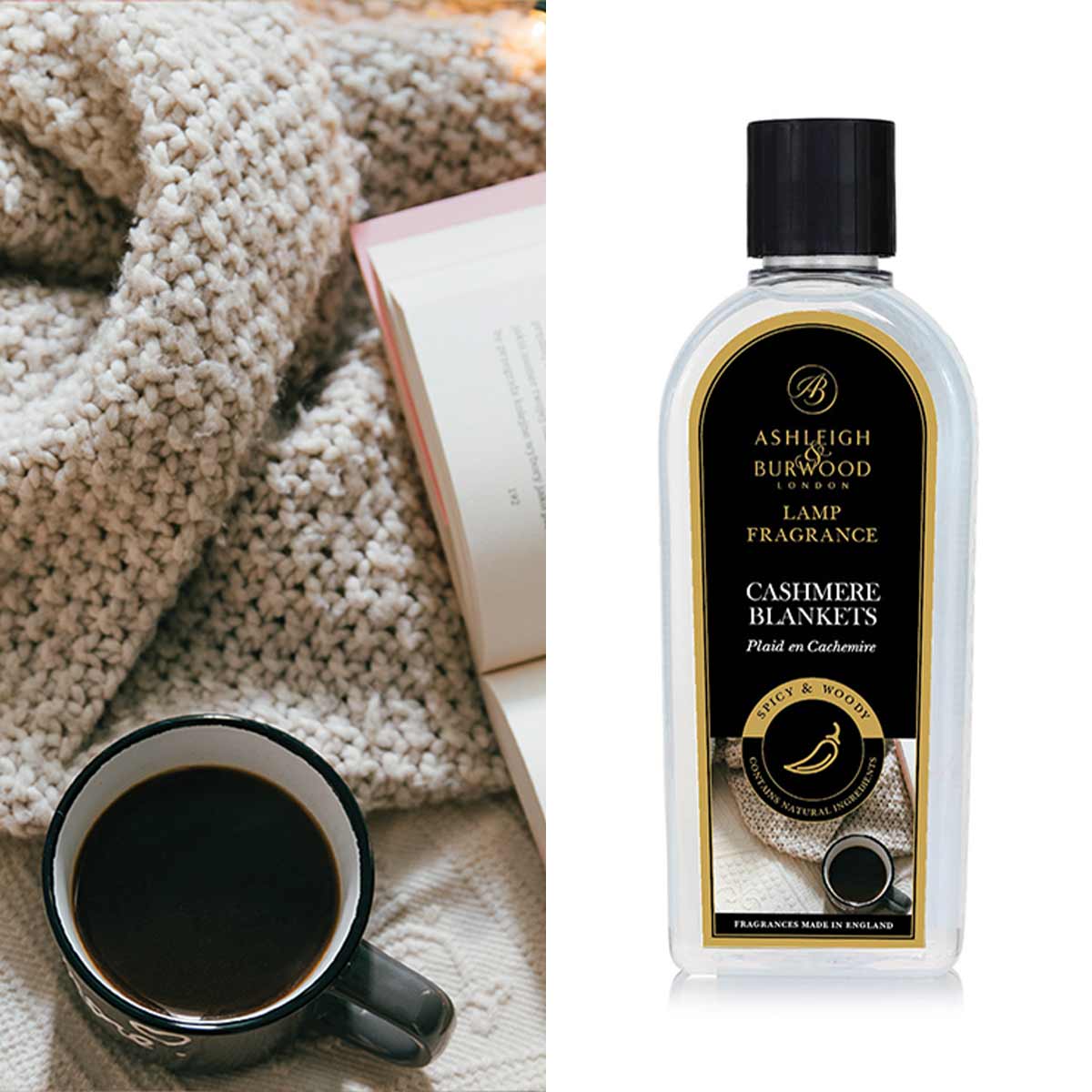 Cashmere Blankets 250ml Duftlampenöl Nachfüller