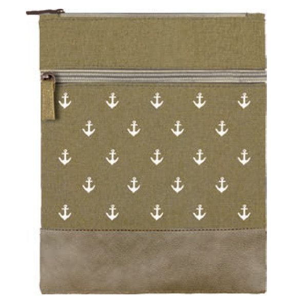 Canvas Crossbag 043 (Anker sand)