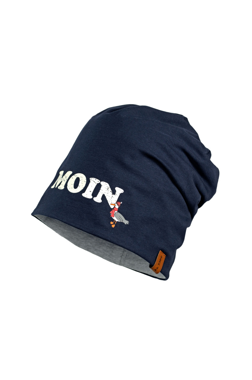 Jersey Wende Beanie Moin navy
