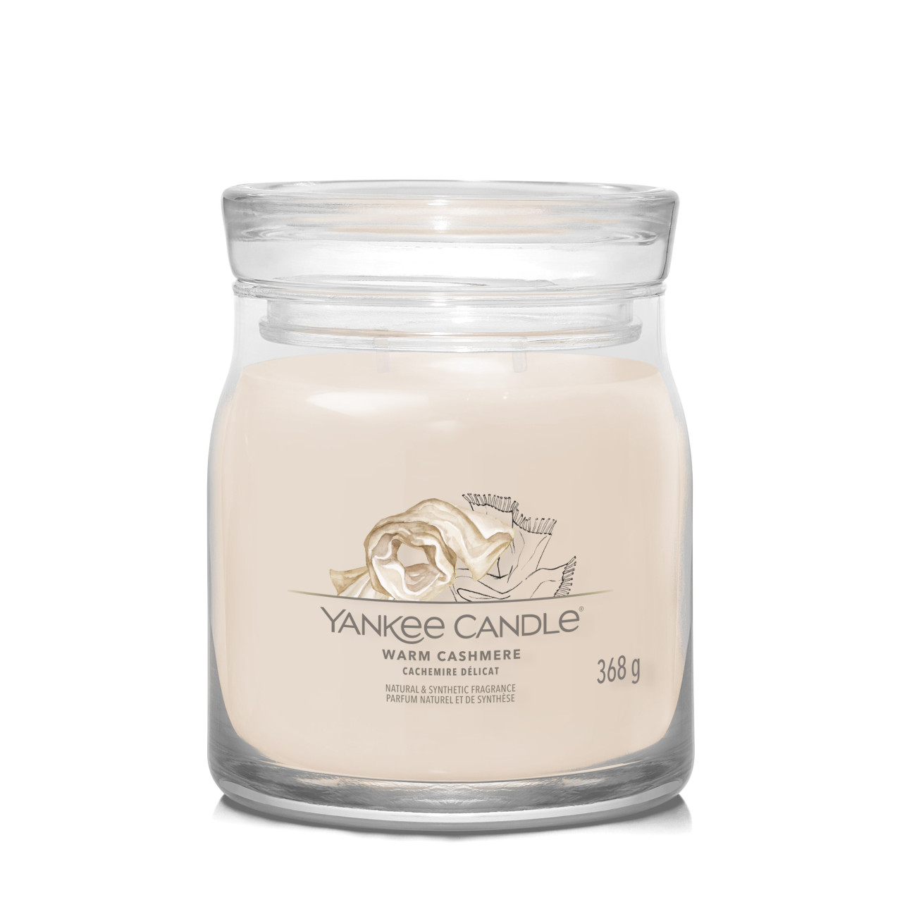 Warm Cashmere Signature Medium Jar 368g 2-Docht