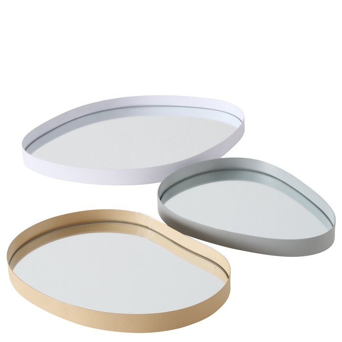 Deko Tablett-Set Wolka 3 Stück