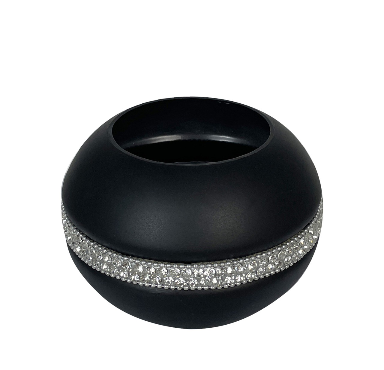 Tischlicht Vora schwarz 9cm