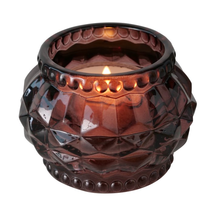 Teelichthalter Porah dunkelrosa