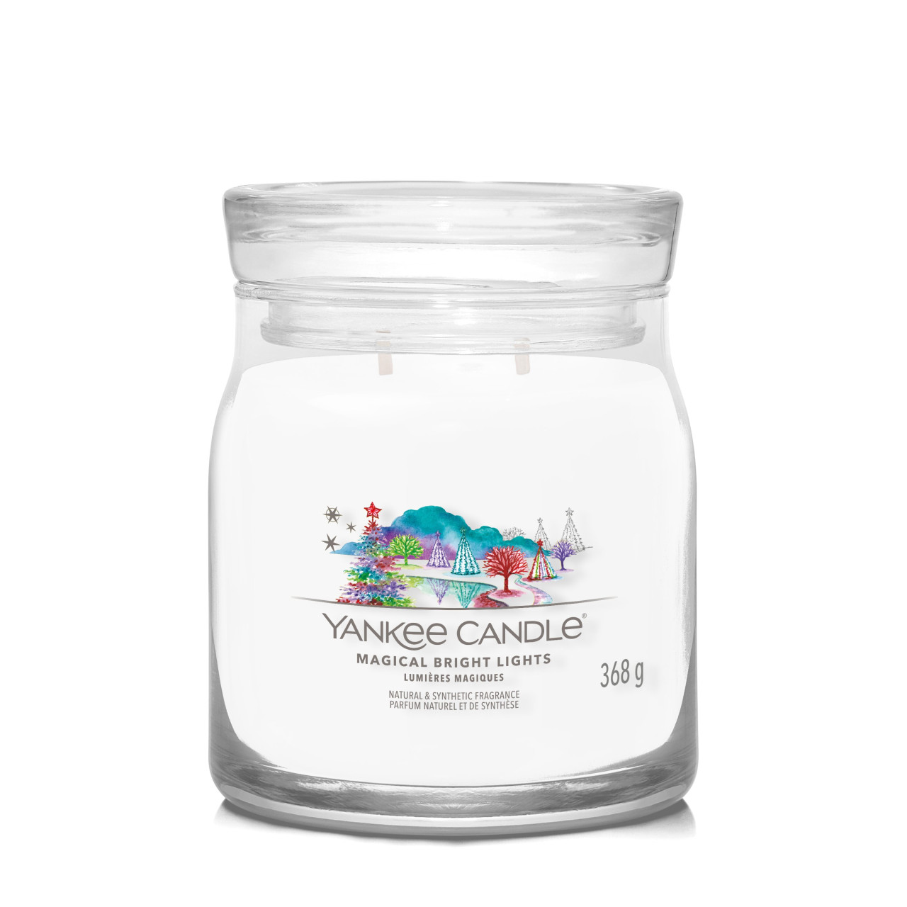 Magical Bright Lights Signature Medium Jar 368g 2-Docht