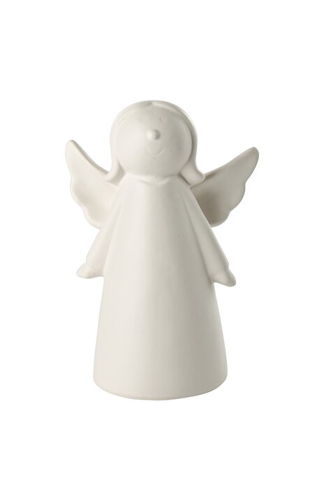 Agra Engel weiß Porzellan