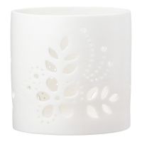 Windlicht Spring Porzellan 8cm Blume