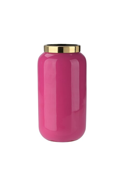 Vase Saigon XXS pink/gold