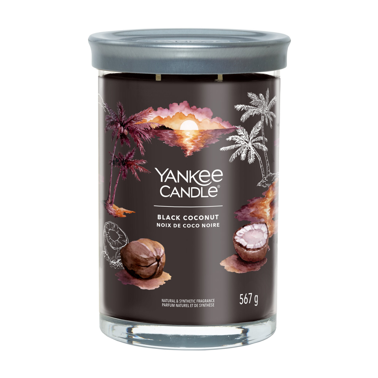Black Coconut Signature Large Tumbler 567g 2-Docht