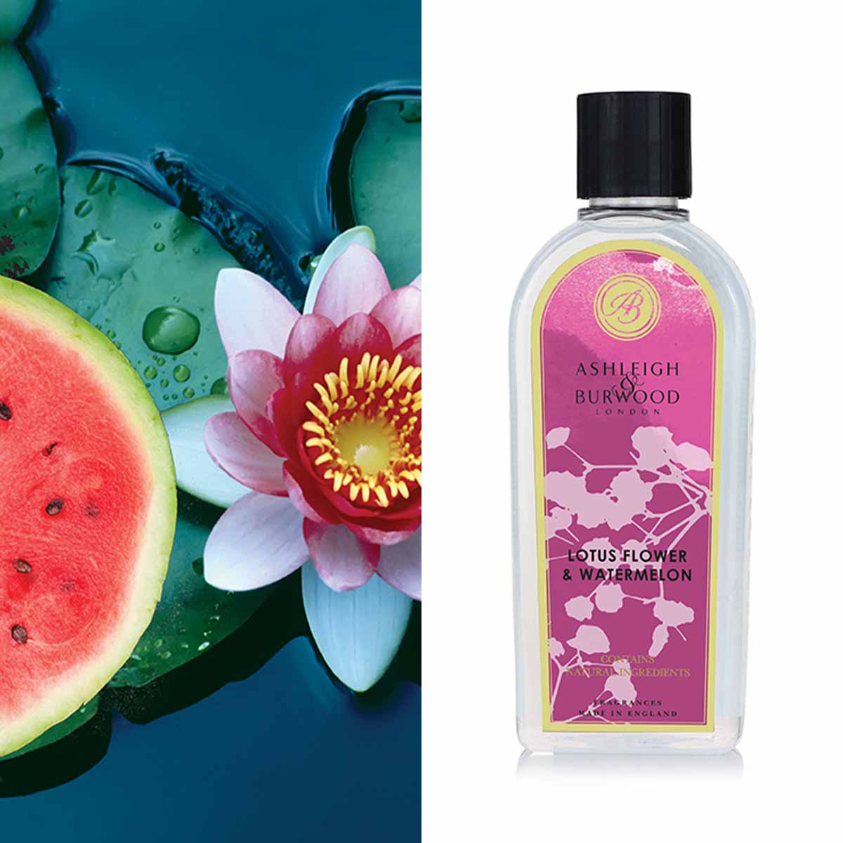 Lotus Flower & Watermelon 250ml Duftlampenöl Nachfüller