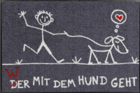 Wohnmatte Go Gassi Go