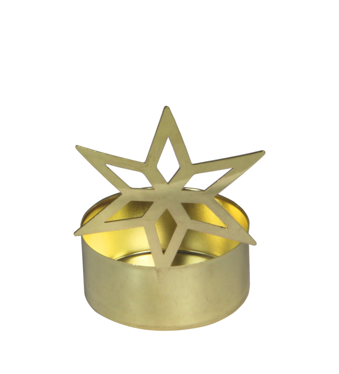 Teelichthalter Vano Stern gold