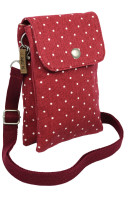 Mini Crossbag Pünktchen berry 120