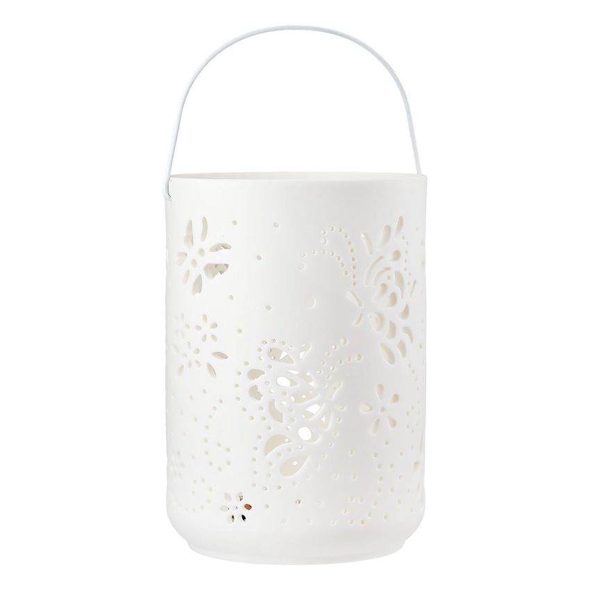 Windlicht Butterfly Porzellan 18cm Variante 1