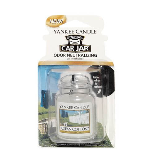 Yankee Candle Car Jar Ultimate Clean Cotton