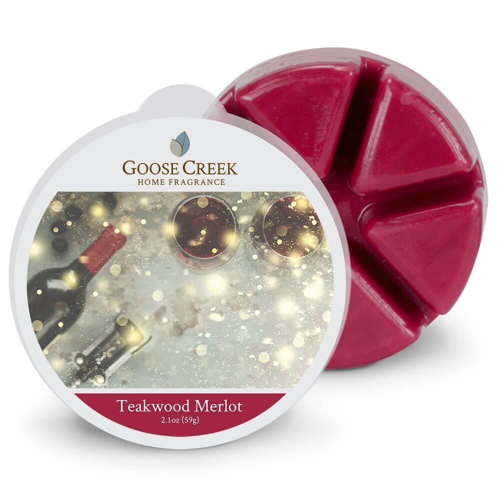 Teakwood Merlot 59g von Goose Creek Candle
