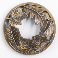 Golden Leaves Candle-Lid