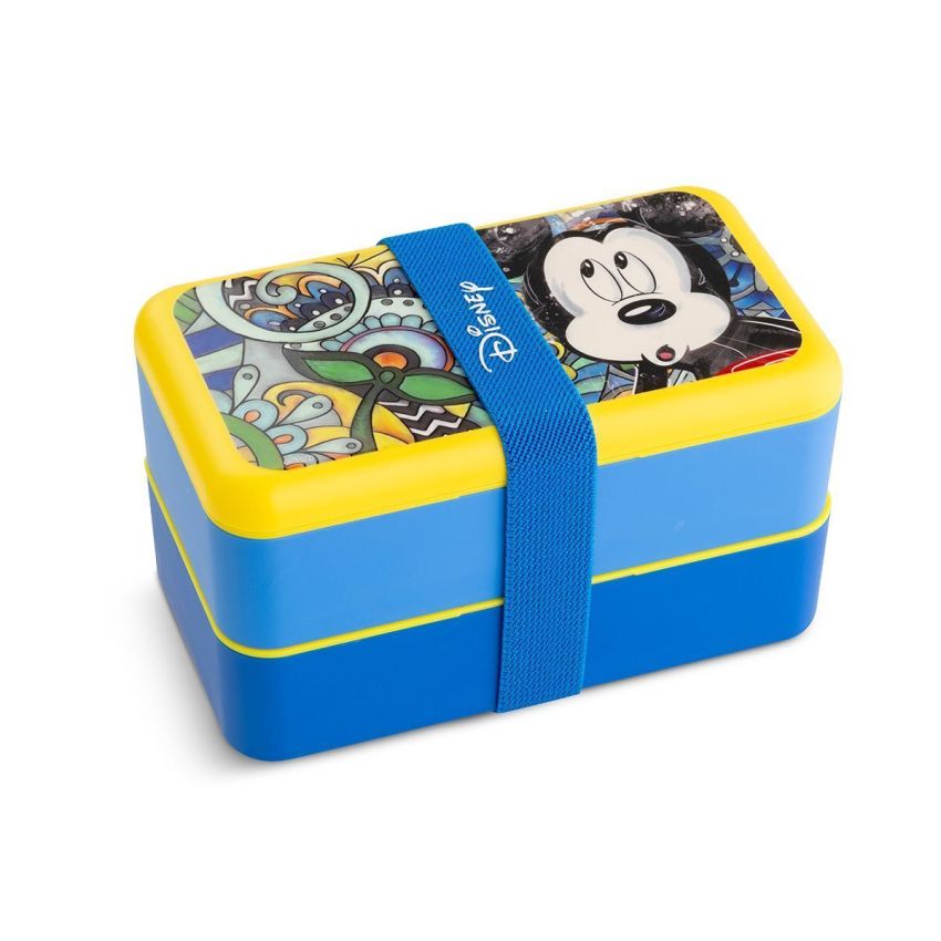 Lunchbox Mickey mit Besteck