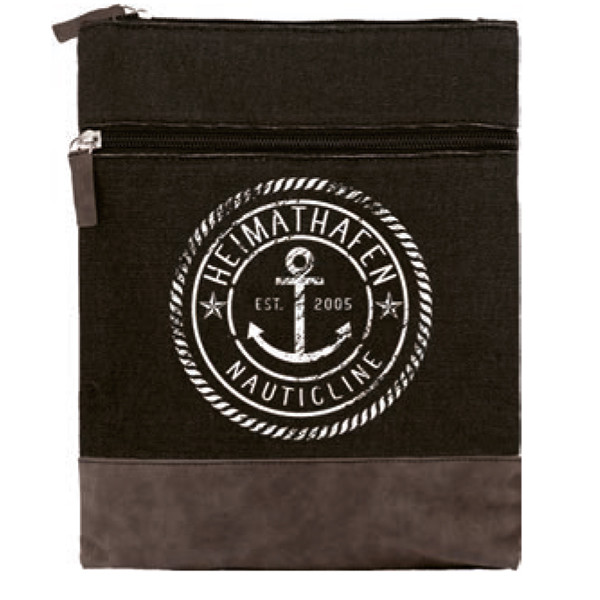 Canvas Crossbag 059 (Heimathafen schwarz)