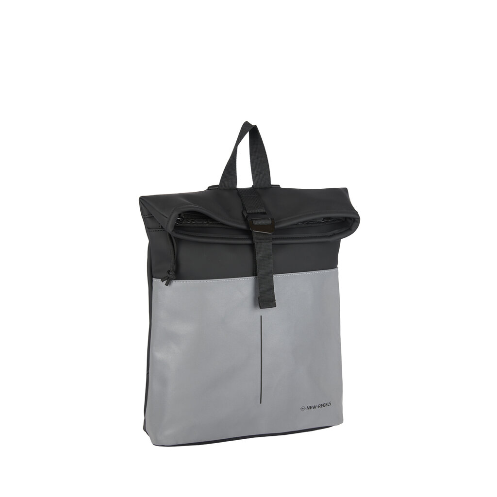 Bowie - Los Angeles Rolltop Rucksack schwarz