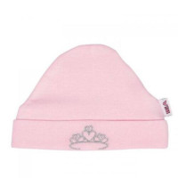 Baby Mütze Krone (Rosa)