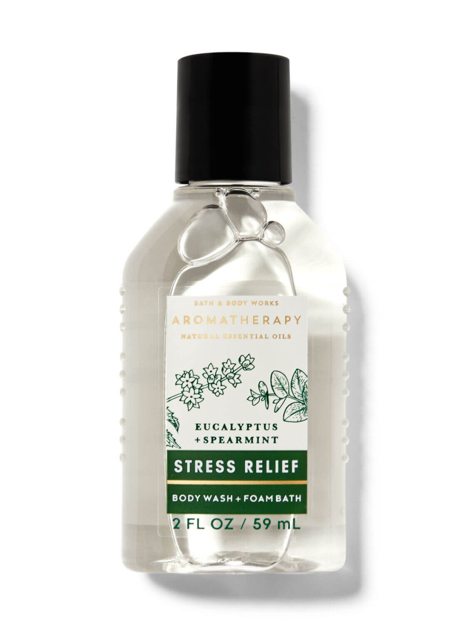 Duschgel - Stress Relief - Eucalyptus & Spearmint (Travel Size) - 88ml