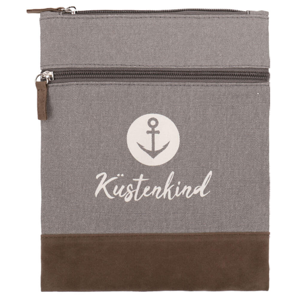 Canvas Crossbag 011 (Grey Küstenkind)