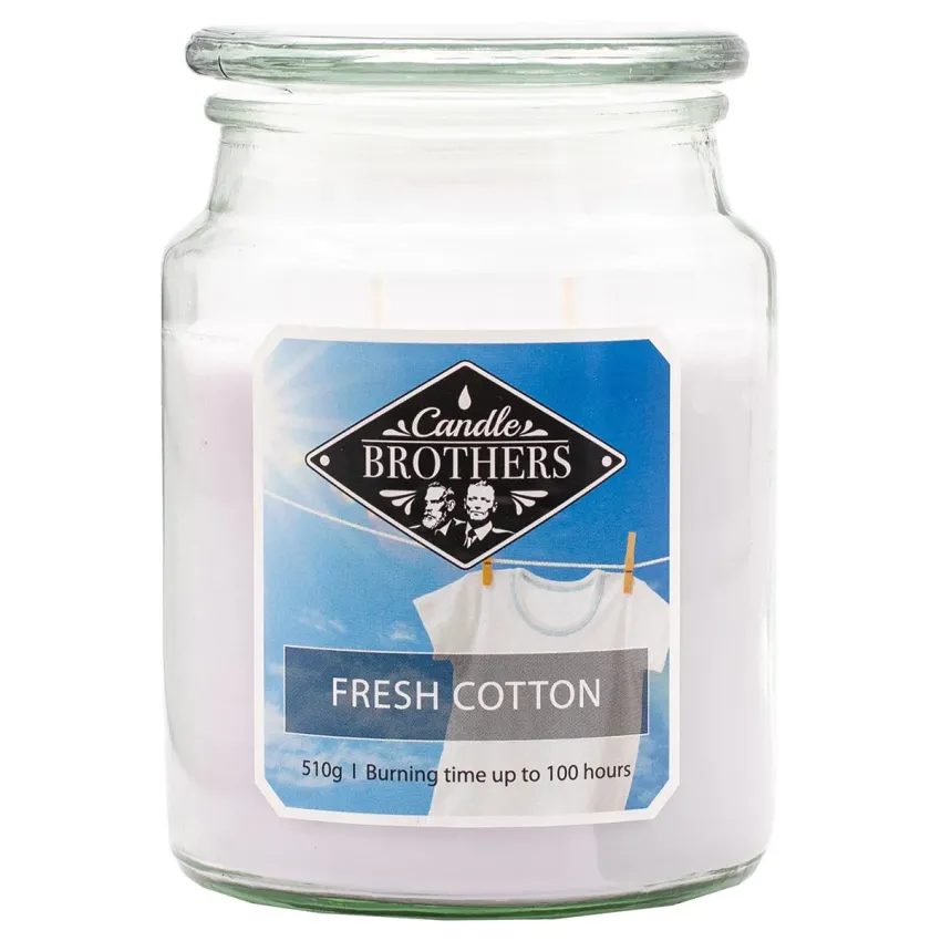 Fresh Cotton 510g Candle Brothers Duftkerze