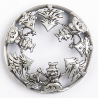 Happy Snowmans Candle-Lid