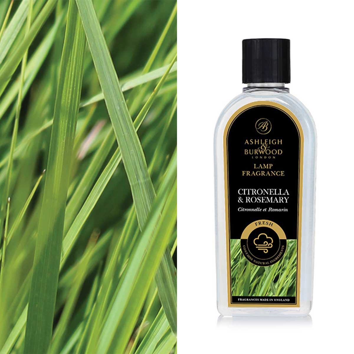 Citronella & Rosemary 250ml Duftlampenöl Nachfüller
