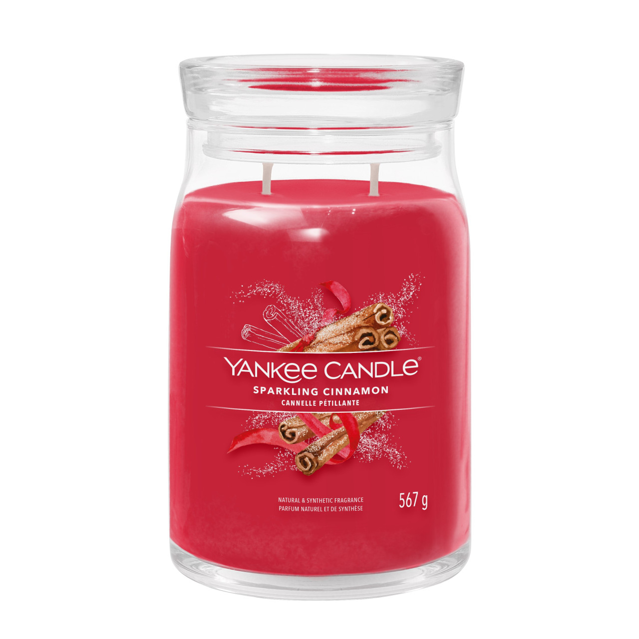 Sparkling Cinnamon Signature Jar 567g 2-Docht