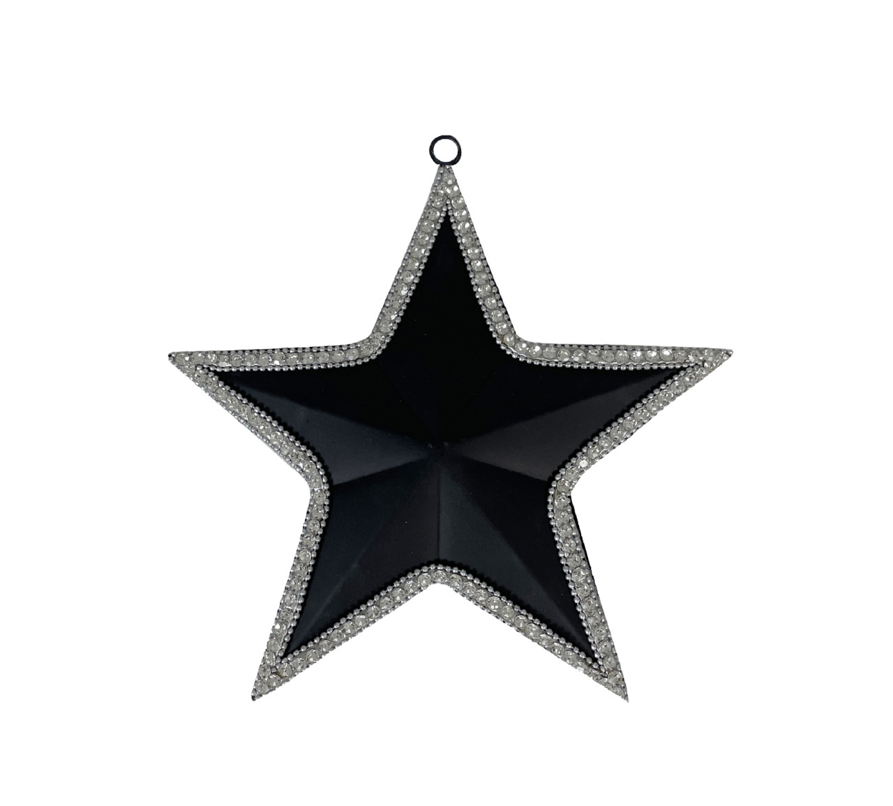 Dekohänger Tamin Stern schwarz 16cm